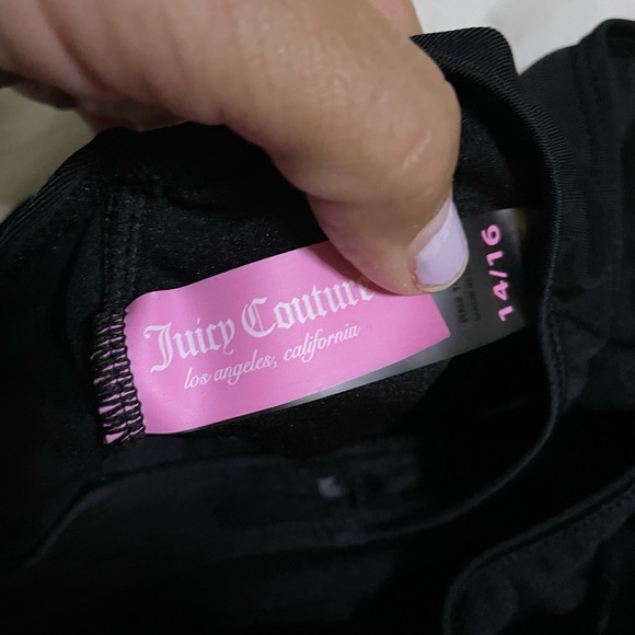 Juicy Couture one piece bathing suit size 14-16 - Picture 4 of 4